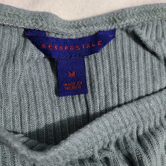 Aeropostale grey long sleeve shirt in a size medium - Picture 4 of 4